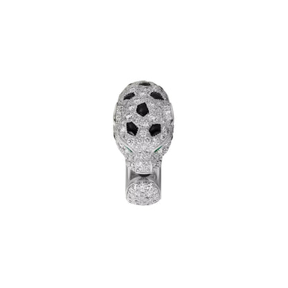 [Favorite]PANTHÈRE DE DIAMOND HALF-PAVÉ MEDIUM RING