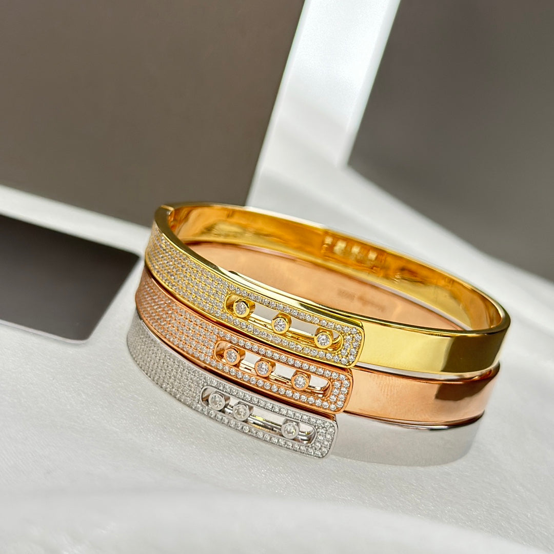 [Favorite]MOVE NOA PAVÉ DIAMOND BANGLE BRACELET