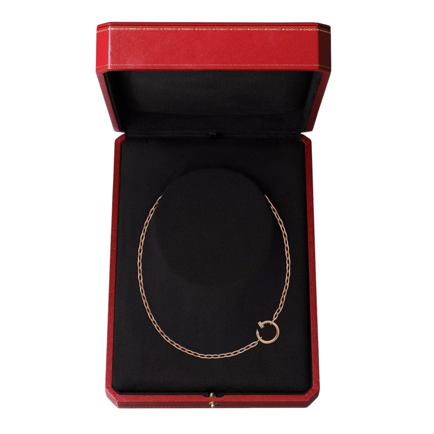 [Favorite]CLOU DIAMOND NAIL PENDANT NECKLACE