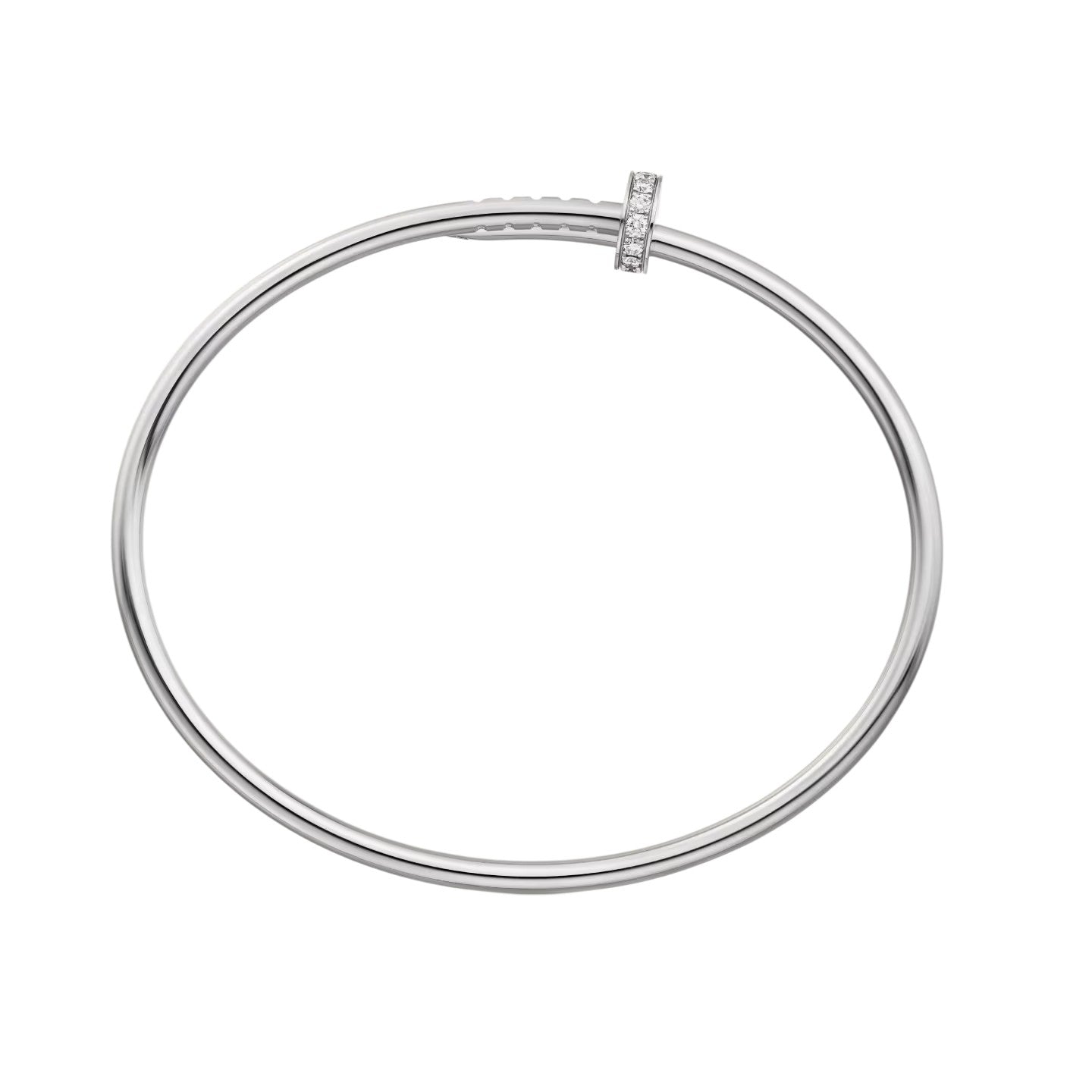 [Favorite]JUSTE UN CLOU 2.5MM SMALL MODEL DIAMOND BANGLE