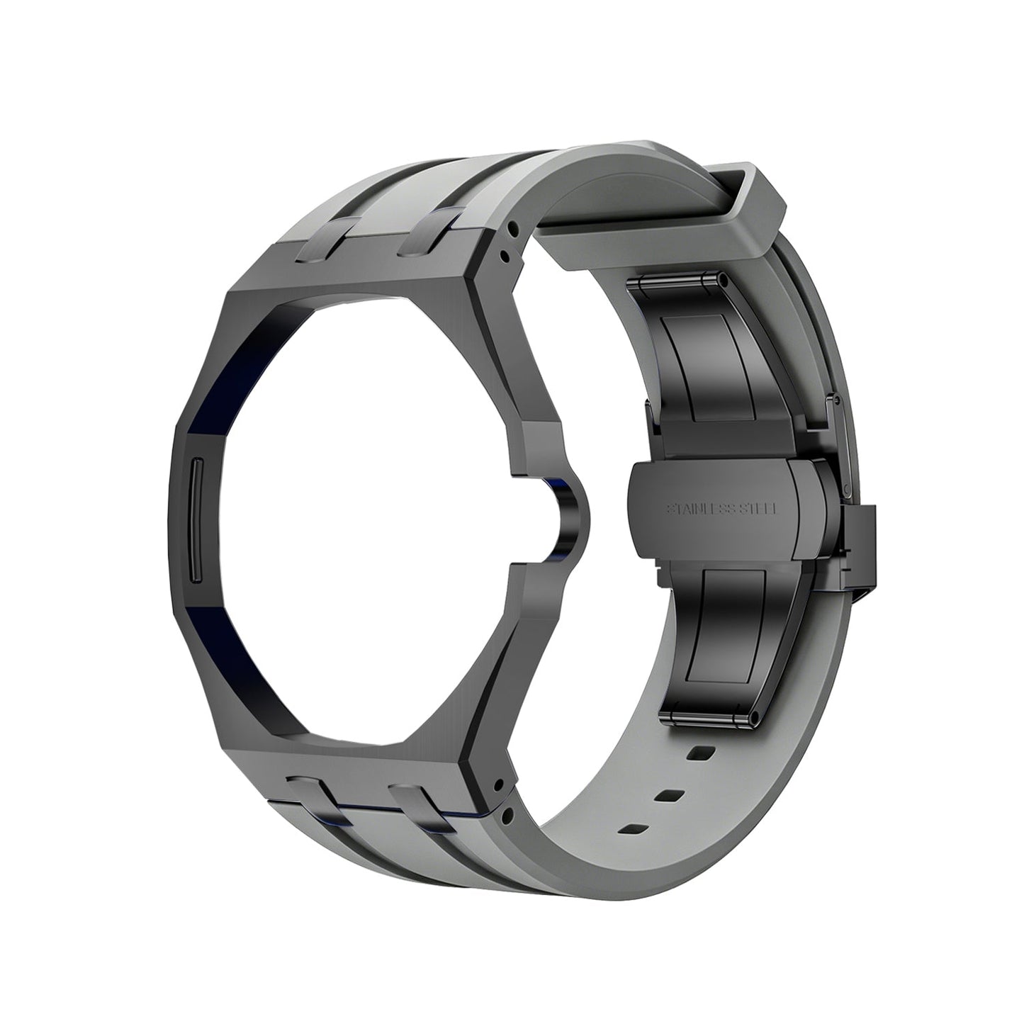 [Favorite]OAK POP BLACK STEEL CASE & SILICONE STRAP
