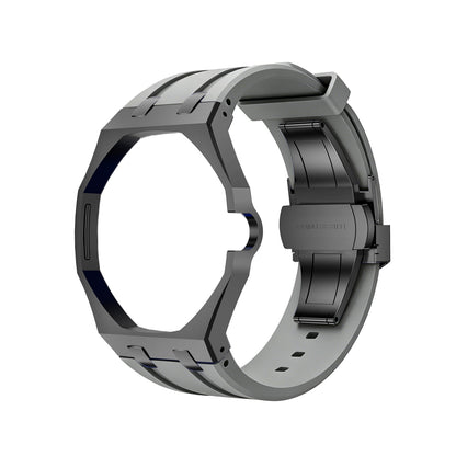 [Favorite]OAK POP BLACK STEEL CASE & SILICONE STRAP