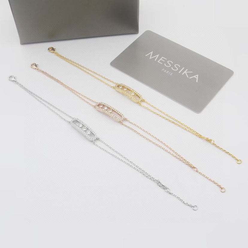 [Favorite]MOVE CLASSIQUE PAVÉ DIAMOND BRACELET