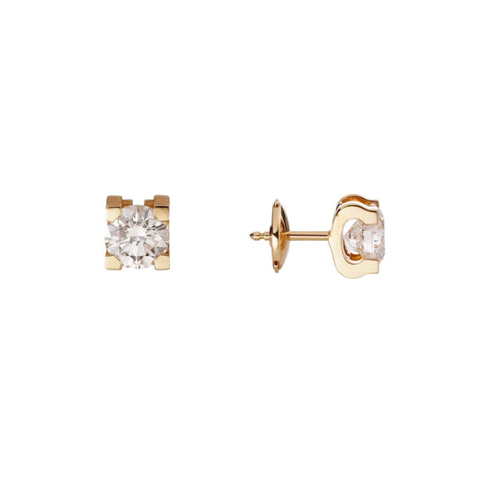 [Favorite]C DE DIAMOND STUD EARRINGS
