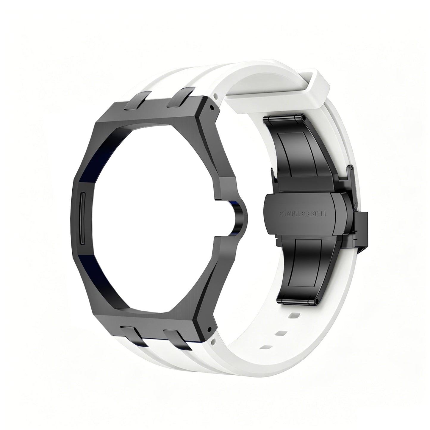 [Favorite]OAK POP BLACK STEEL CASE & SILICONE STRAP