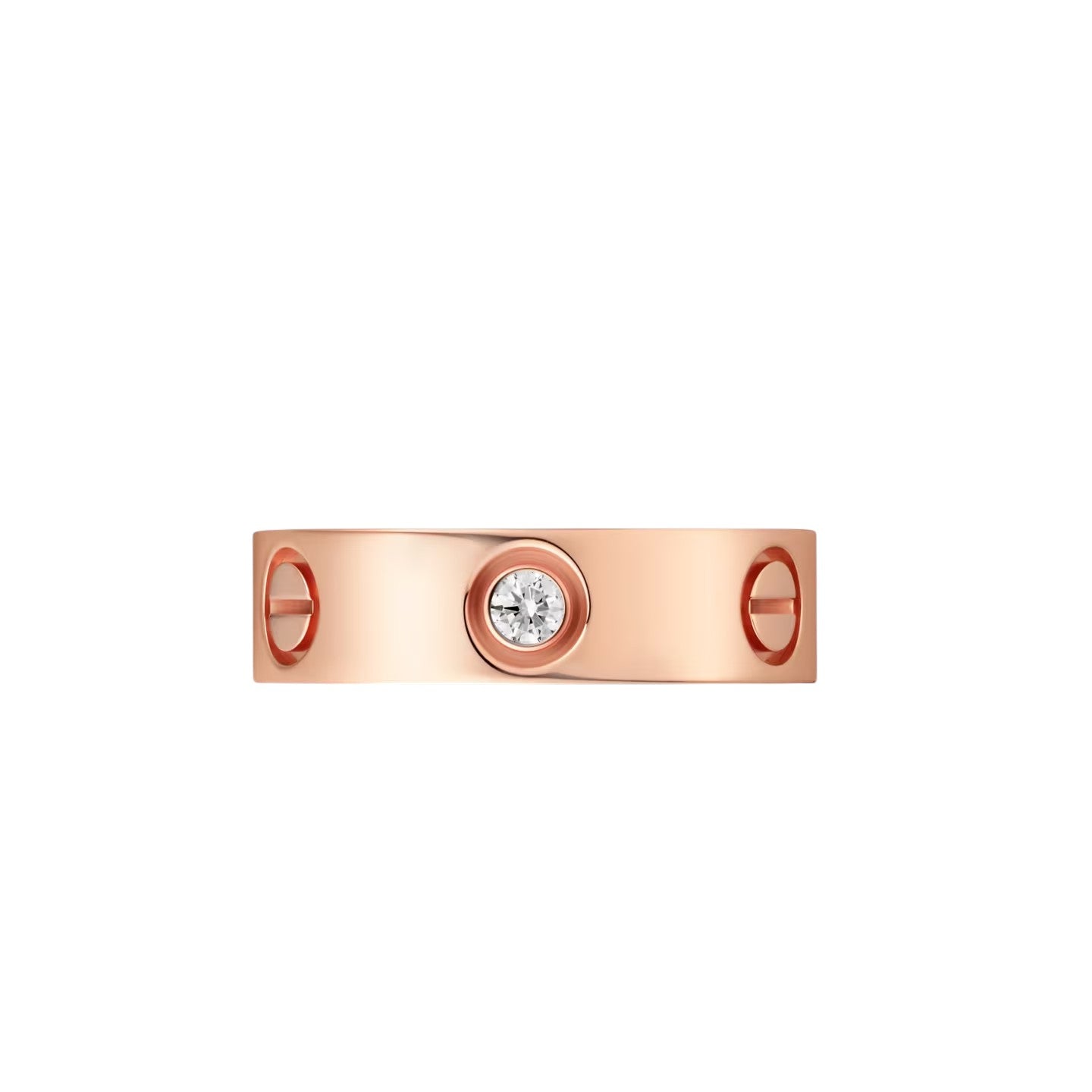 [Favorite]LOVE 5.5MM 3 DIAMONDS RING