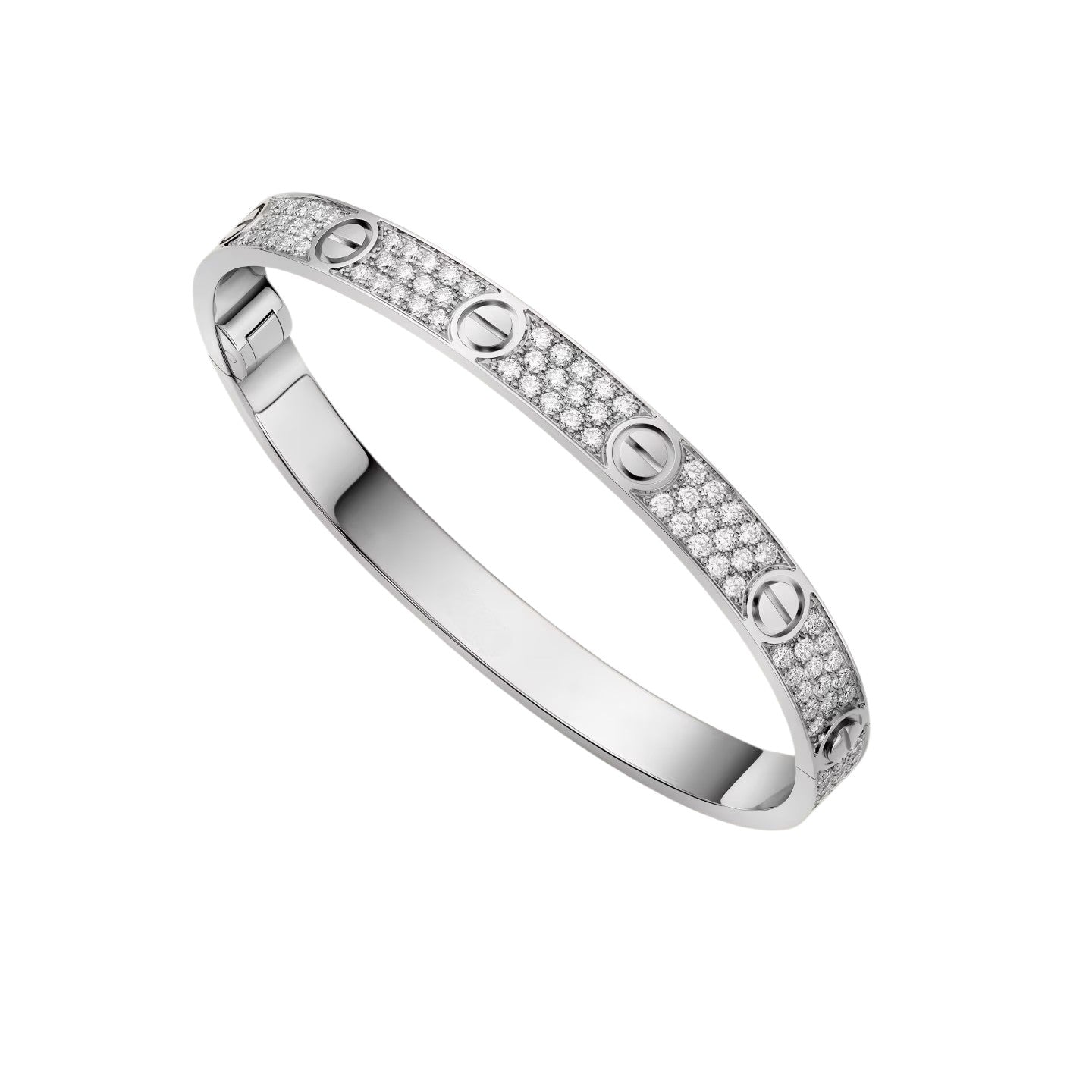 [Favorite]CLASSIC 6.1MM LOVE BANGLE - FULL PAVÉ