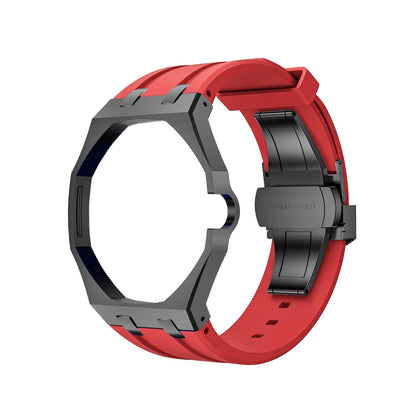 [Favorite]OAK POP BLACK STEEL CASE & SILICONE STRAP
