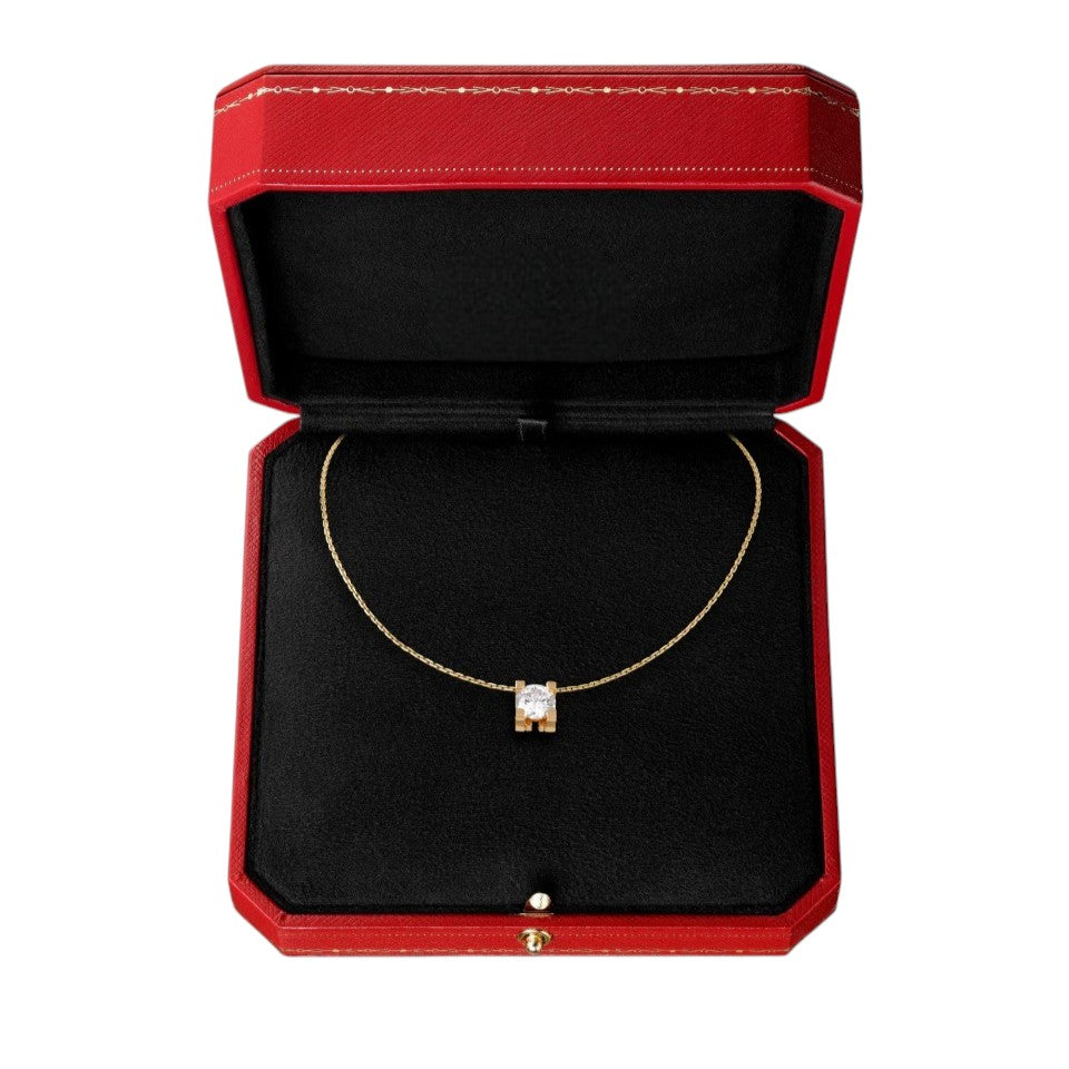 [Favorite]C DE PENDANT DIAMOND NECKLACE