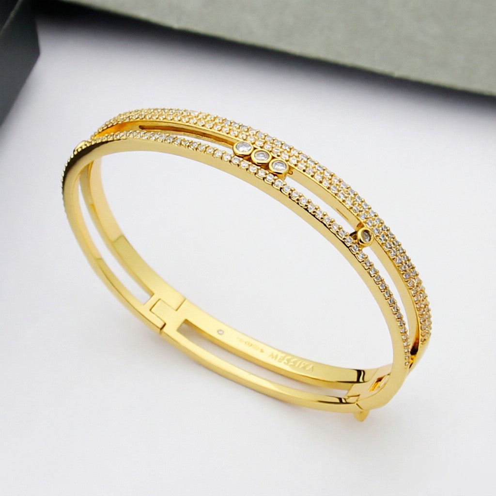 [Lieblingsstück]MOVE ROMANE PAVÉ DIAMANT ARMREIF