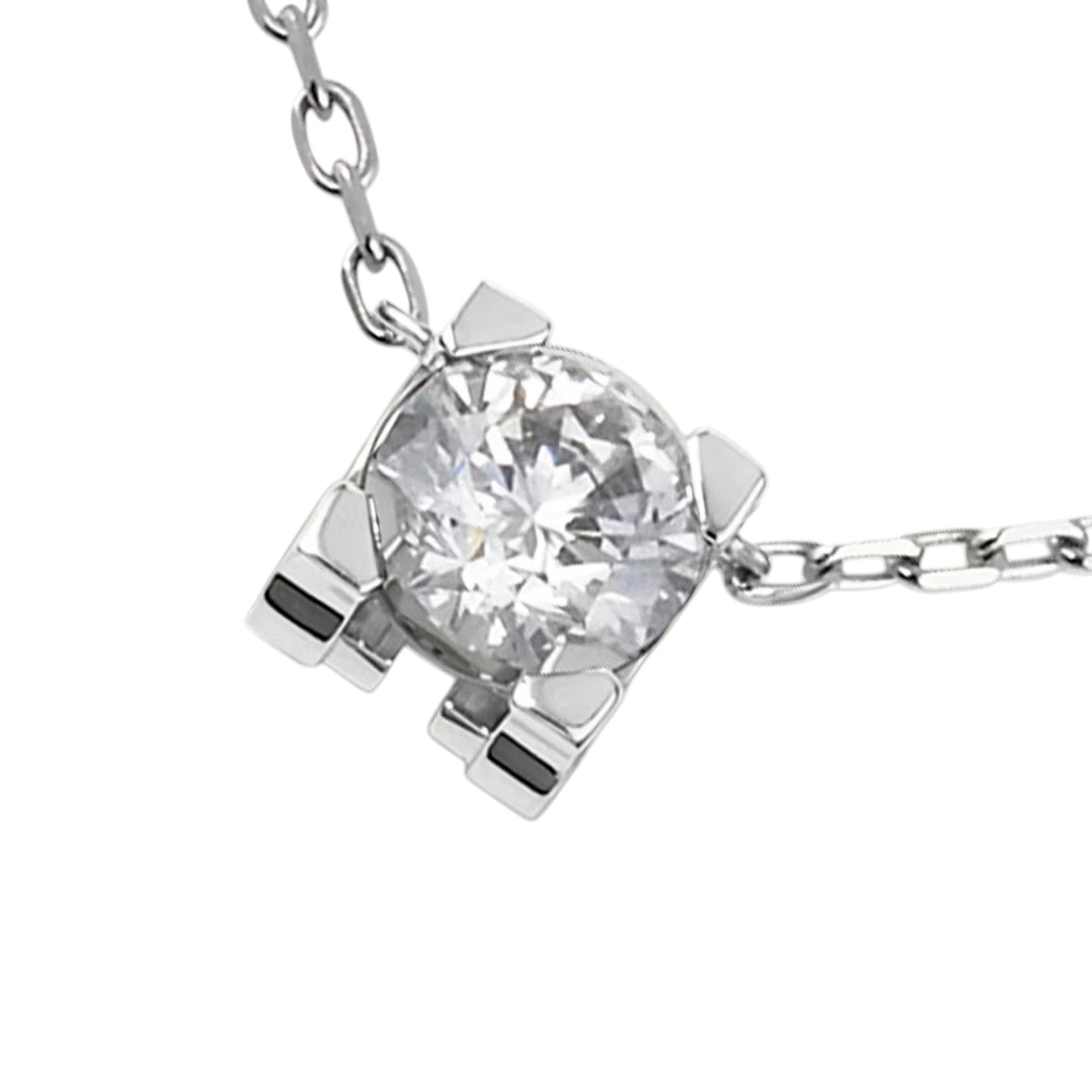 [Favorite]C DE PENDANT DIAMOND NECKLACE