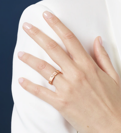 [Favorit]ALLIANCE LIENS EVIDENCE DIAMANT 4MM RING