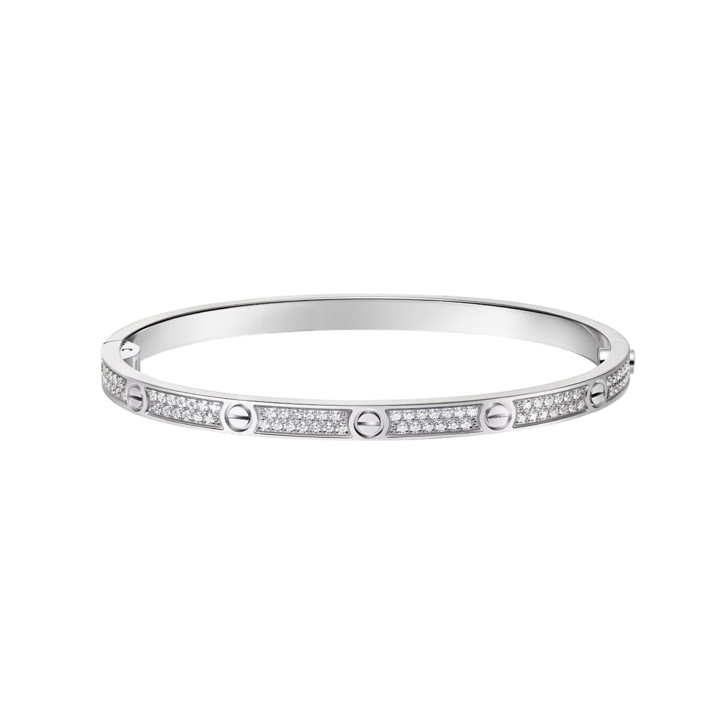 [Favorite]CLASSIC 3.65MM LOVE FULL PAVE BANGLE