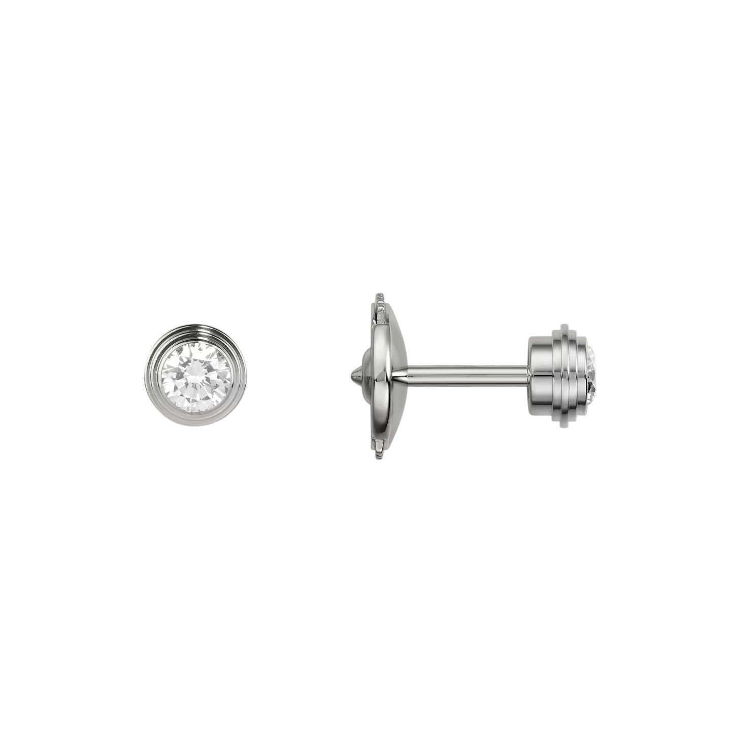 [Favorit]D'AMOUR 5MM DIAMANT-OHRSTECKER