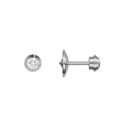 [Favorit]D'AMOUR 5MM DIAMANT-OHRSTECKER