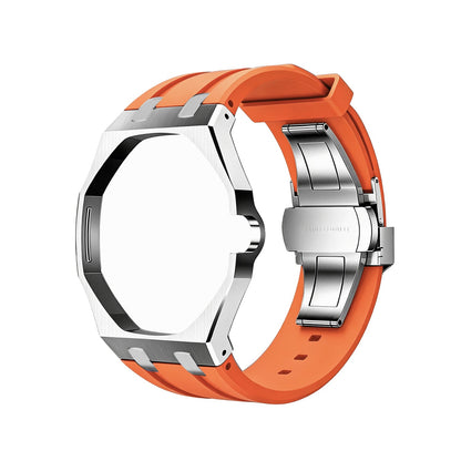 Royal Oak Pop Exclusivo con caja de acero y correa de silicona