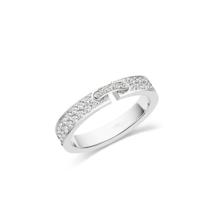 [Favorite]ALLIANCE PAVÉ-DIAMANT 4MM-RING VIDENCE