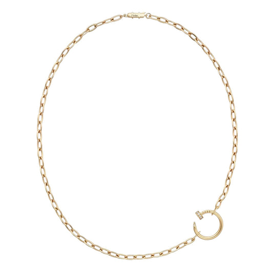 [Favorite]CLOU DIAMOND NAIL PENDANT NECKLACE