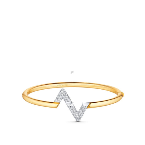 [Favorite]VOLTE UPSITE DOWN GOLD DIAMOND BRACELET