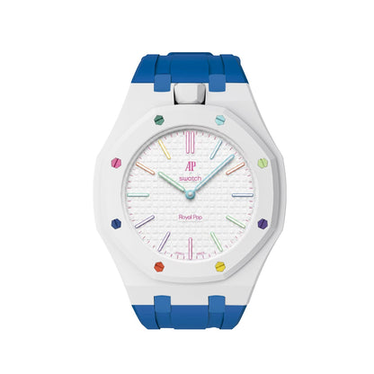 [Favorite]Royal Oak Pop Exclusive Bioceramic Case & Silicone Strap Mix Color