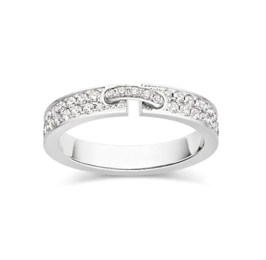 [Favorite]ALLIANCE PAVÉ-DIAMANT 4MM-RING VIDENCE