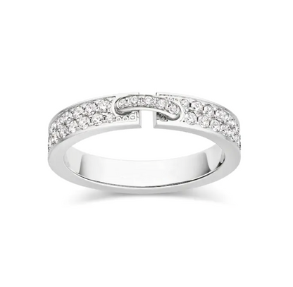 [Favorite]ALLIANCE PAVÉ-DIAMANT 4MM-RING VIDENCE