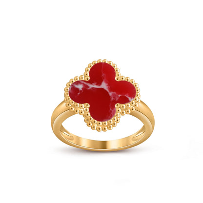 [Favorite]LUCKY CLOVER VINTAGE GOLD RING COLLECTION