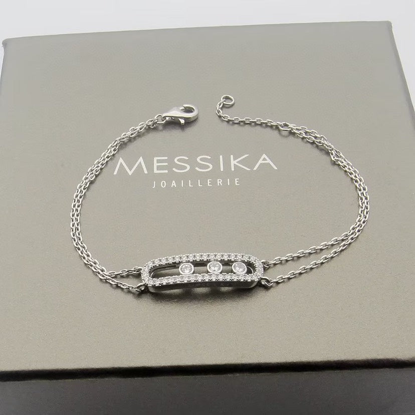 [Favorite]MOVE CLASSIQUE PAVÉ DIAMOND BRACELET