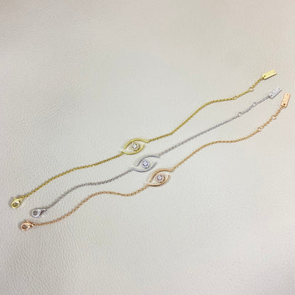 [Favorite]LUCKY EYE PAVÉ-SET DIAMOND BRACELET