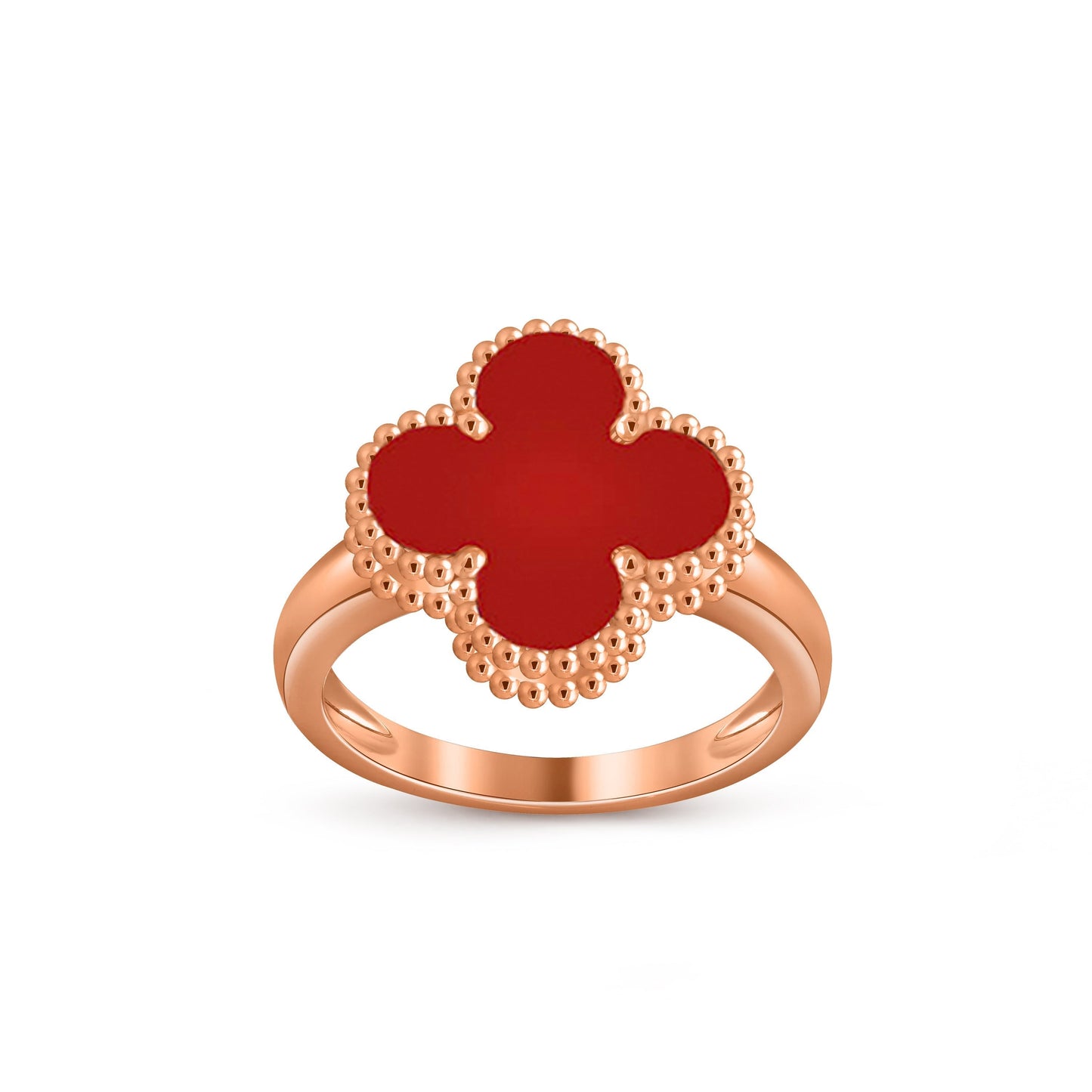 [Favorite]LUCKY CLOVER VINTAGE ROSE GOLD RING COLLECTION