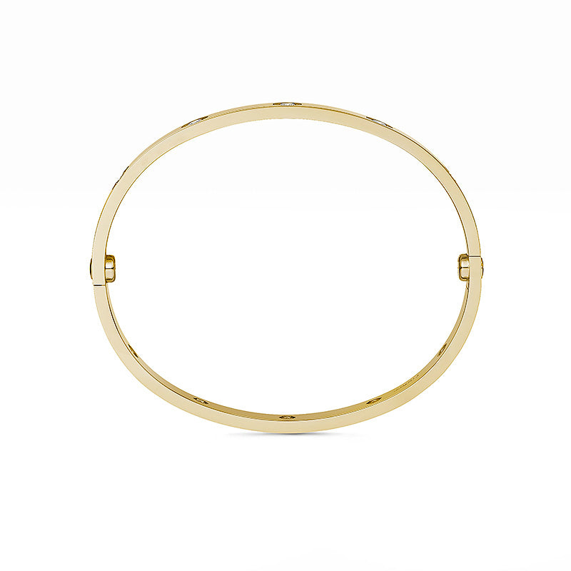 [Favorite]CLASSIC 6.1MM LOVE BANGLE - 10-DIAMOND