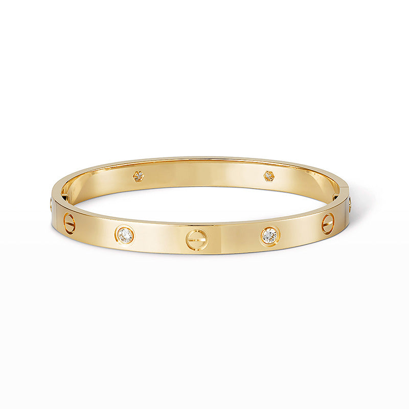 [Favorite]CLASSIC 6.1MM LOVE BANGLE - 4-DIAMOND