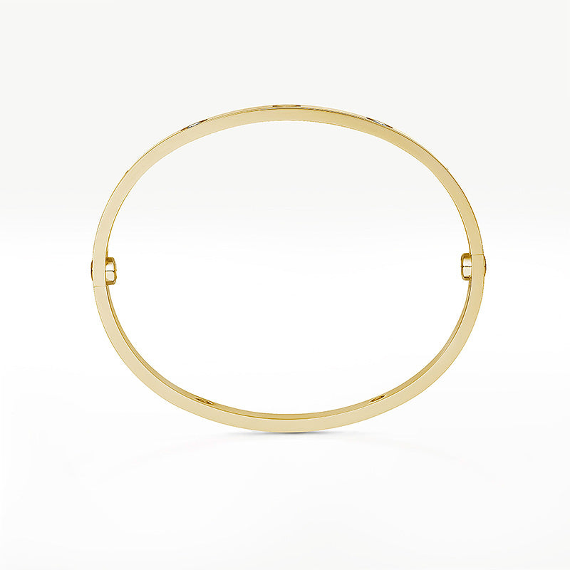 [Favorite]CLASSIC 6.1MM LOVE BANGLE - 4-DIAMOND
