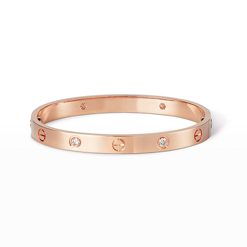 [Favorite]CLASSIC 6.1MM LOVE BANGLE - 4-DIAMOND