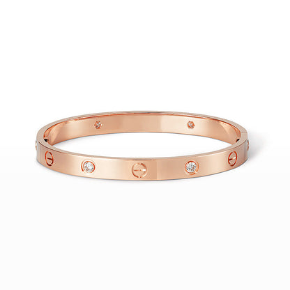 [Favorite]CLASSIC 6.1MM LOVE BANGLE - 4-DIAMOND