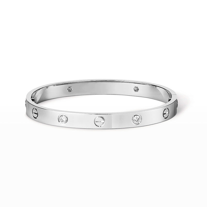 [Favorite]CLASSIC 6.1MM LOVE BANGLE - 4-DIAMOND