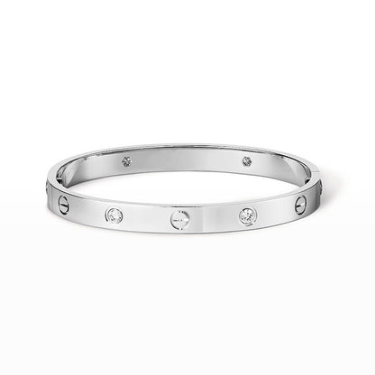 [Favorite]CLASSIC 6.1MM LOVE BANGLE - 4-DIAMOND