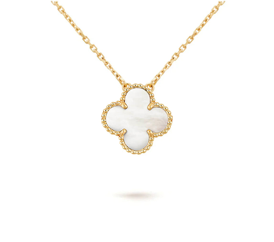 [Favorite]15MM CLOVER FLOWER PENDANT NECKLACE COLLECTION