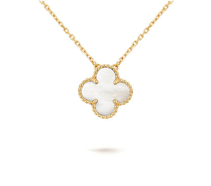[Favorite]15MM CLOVER FLOWER PENDANT NECKLACE COLLECTION