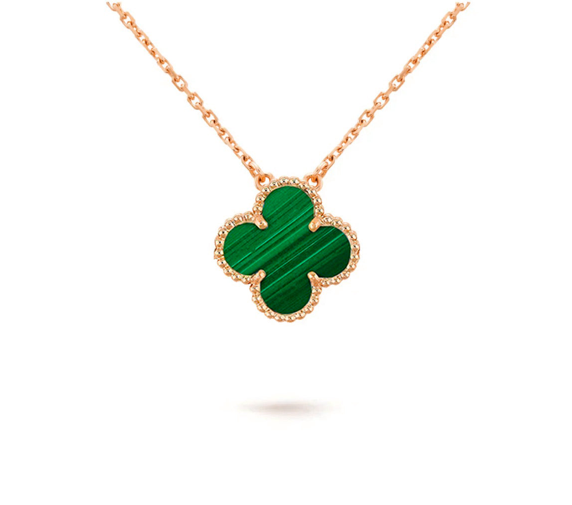 [Favorite]15MM CLOVER FLOWER PENDANT NECKLACE COLLECTION