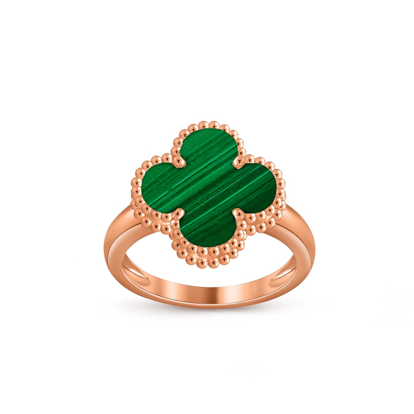 [Favorite]LUCKY CLOVER VINTAGE ROSE GOLD RING COLLECTION