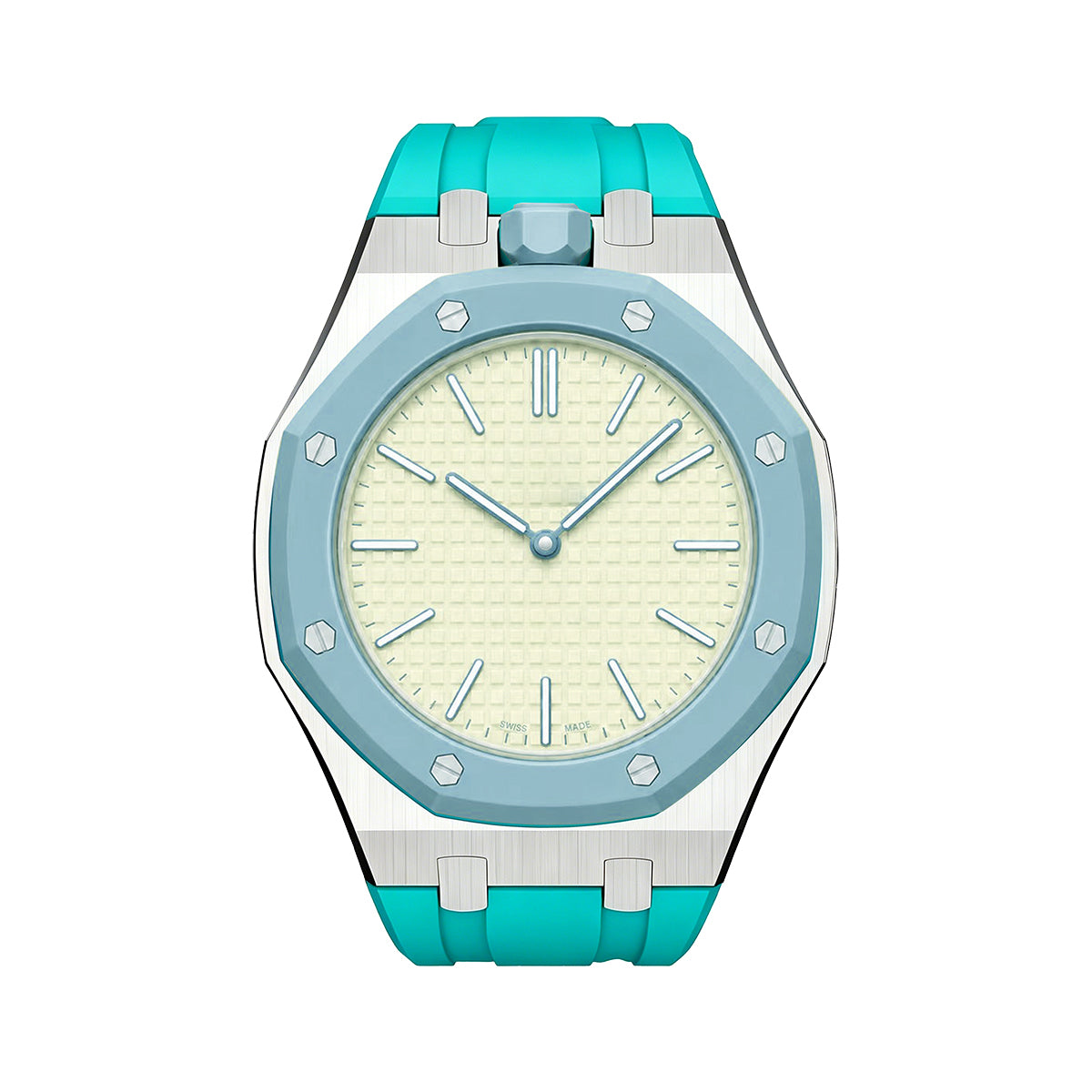 [Favorite]ROYAL OAK POP EXCLUSIVE STEEL CASE & SILICONE STRAP
