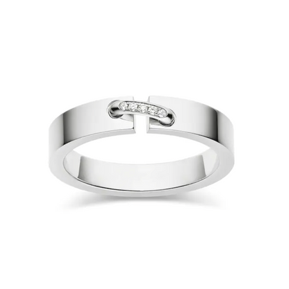 [Favorit]ALLIANCE LIENS EVIDENCE DIAMANT 4MM RING
