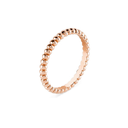 [Favorite]SIGNATURE PERLÉE BEADED BAND RING