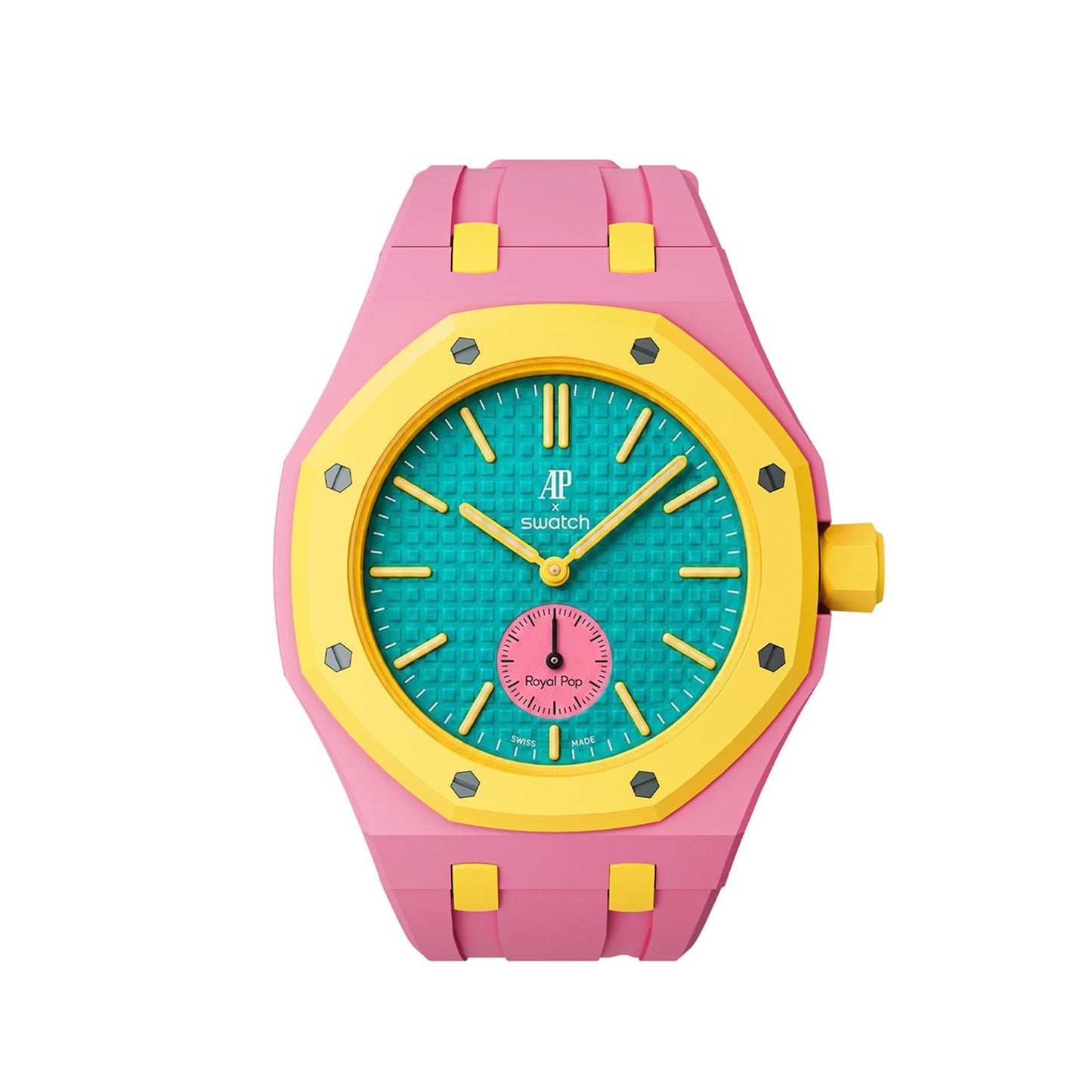 [Favorite]Royal Oak Pop Exclusive Bioceramic Case & Silicone Strap Mix Color