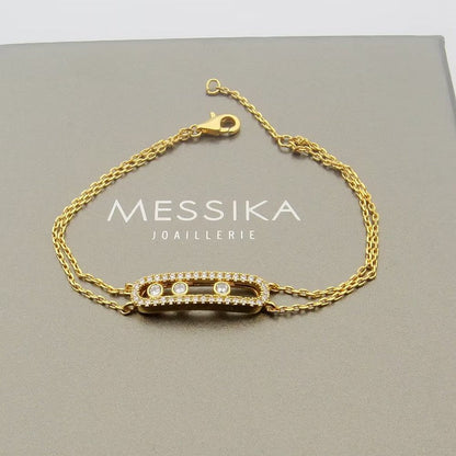 [Favorite]MOVE CLASSIQUE PAVÉ DIAMOND BRACELET