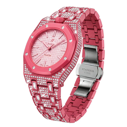 [Favorite]Royal Oak Pop Exclusive Bioceramic Case & Bioceramic Strap Full Diamond