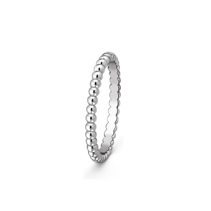 [Favorite]SIGNATURE PERLÉE BEADED BAND RING