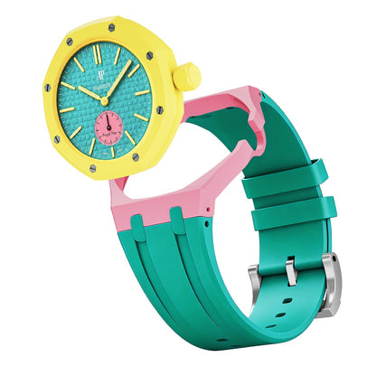[Favorite]Royal Oak Pop Exclusive Bioceramic Case & Silicone Strap Mix Color