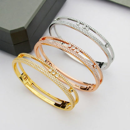 [Lieblingsstück]MOVE ROMANE PAVÉ DIAMANT ARMREIF